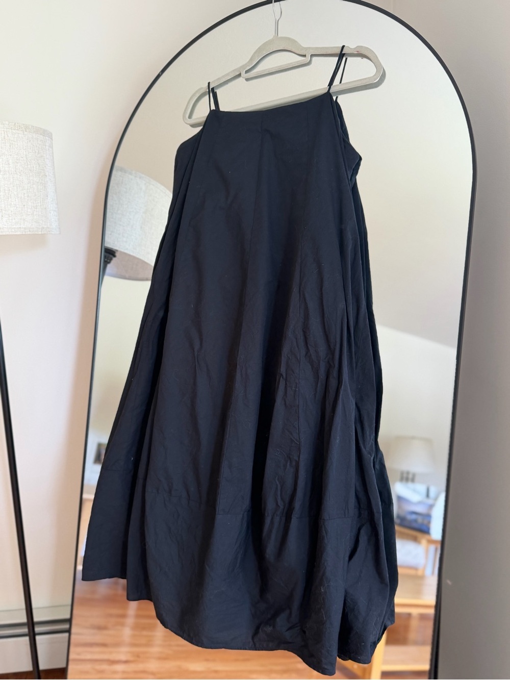 Free People Square neck linen tank dress